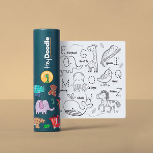 Hey Doodle Mini Mat - Into the Wild ABC Hey Doodle Rata and Roo