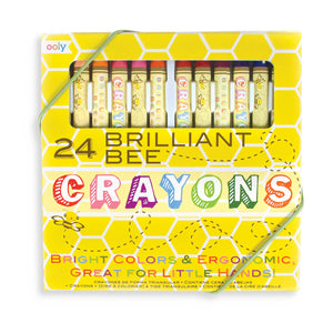 Ooly - Brilliant Bee Crayons (24)