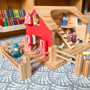 Handmade Wooden Nursery Barn