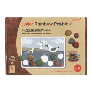 Junior Rainbow Pebbles Eco-Friendly Material Edx Education Rata and Roo