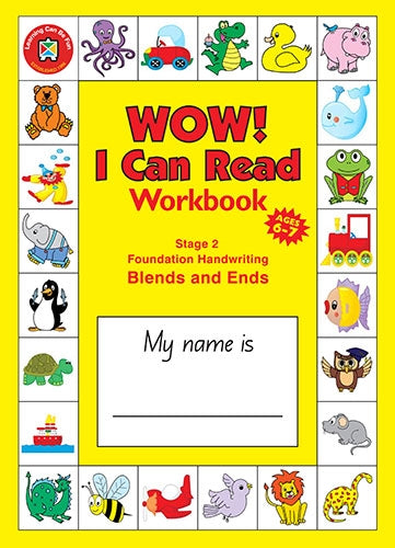 WOW I Can Read Workbook - Stage 2 - Foundation Font