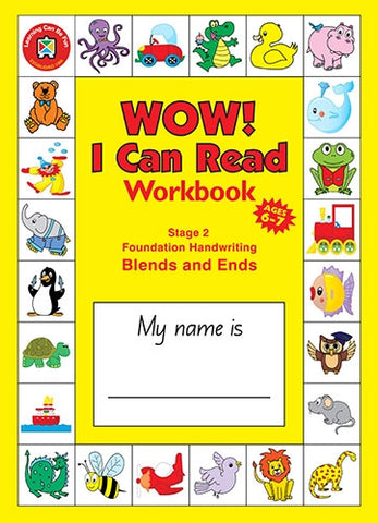 WOW I Can Read Workbook - Stage 2 - Foundation Font