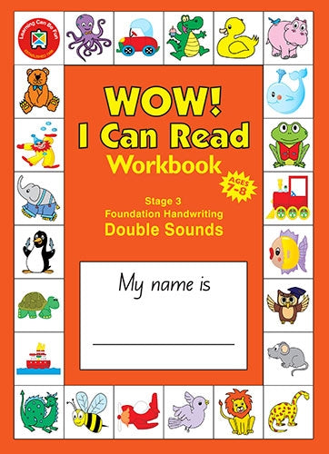WOW I Can Read Workbook - Stage 3 - Foundation Font