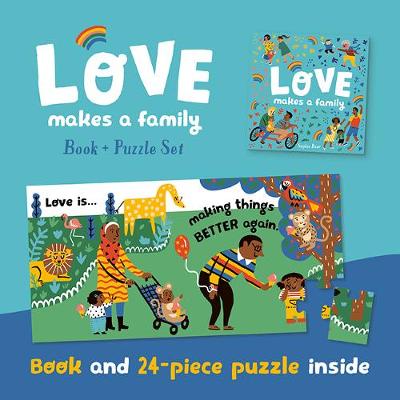 Love Makes a Family Book and Puzzle Set Sophie Beer Rata and Roo