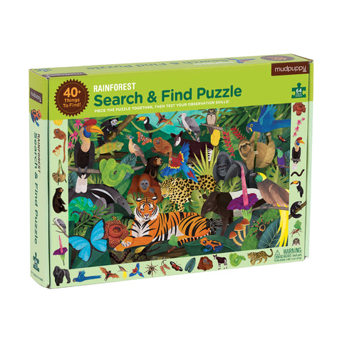 Rainforest - Search and Find Puzzle