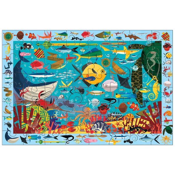 Ocean Life - Search and Find Puzzle