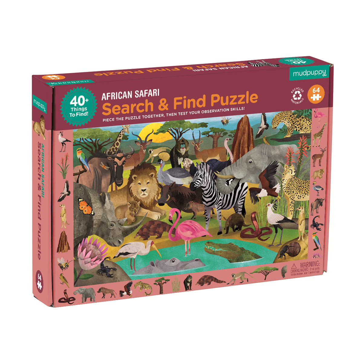 African Safari - Search and Find Puzzle
