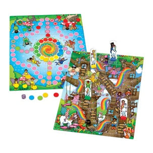 Orchard Game - Fairy Snakes & Ladders and Ludo Orchard Toys Rata and Roo