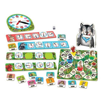 Orchard Game - What’s the Time Mr Wolf Orchard Toys Rata and Roo