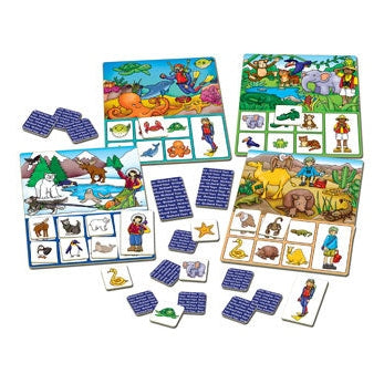 Orchard Game - Where Do I Live Lotto Orchard Toys Rata and Roo