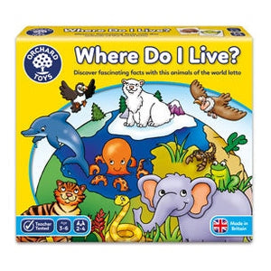 Orchard Game - Where Do I Live Lotto Orchard Toys Rata and Roo