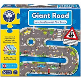 Orchard Jigsaw - Giant Road Puzzle Orchard Toys Rata and Roo