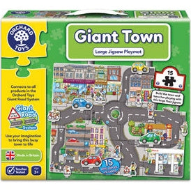 Orchard Jigsaw - Giant Town Puzzle Orchard Toys Rata and Roo