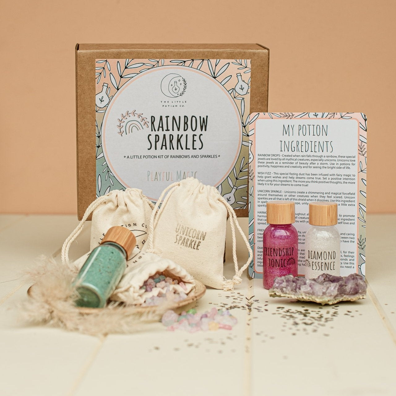 Playful Potion Kit - Rainbow Sparkles The Little Potion Co Rata and Roo