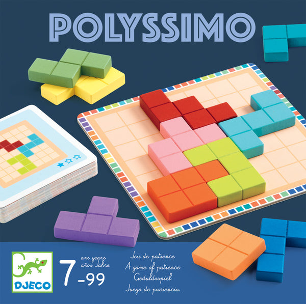 Polyssimo Tactic Brain Teaser Game Djeco Rata and Roo