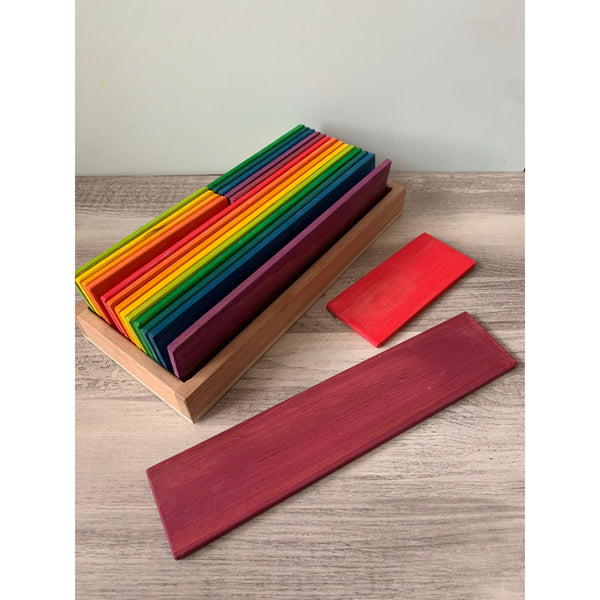 Rainbow Building Planks Rata & Roo Toys Rata and Roo