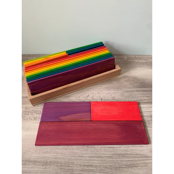 Rainbow Building Planks Rata & Roo Toys Rata and Roo