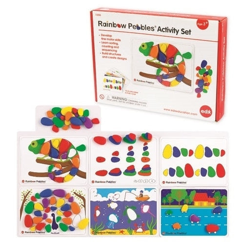 Rainbow Pebbles Activity Set Edx Education Rata and Roo