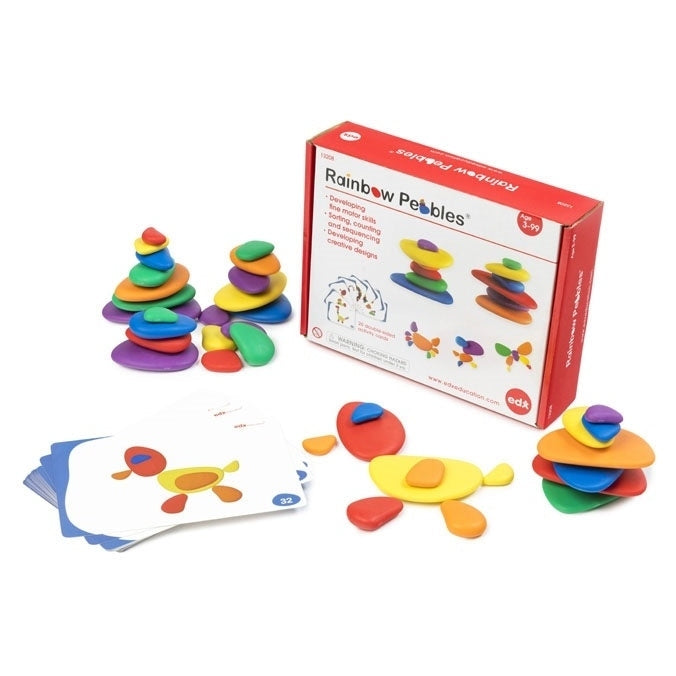 Rainbow Pebbles Set Box Set Edx Education Rata and Roo