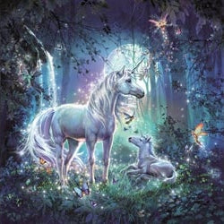 Ravensburger - Beautiful Unicorns 3 x 49 Piece Ravensburger Rata and Roo