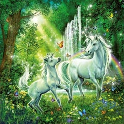 Ravensburger - Beautiful Unicorns 3 x 49 Piece Ravensburger Rata and Roo