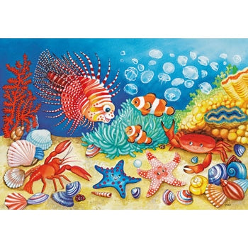 Ravensburger - On the Seabed 2x12 Piece Ravensburger Rata and Roo