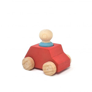 Lubulona Car Red with Turquoise Figure