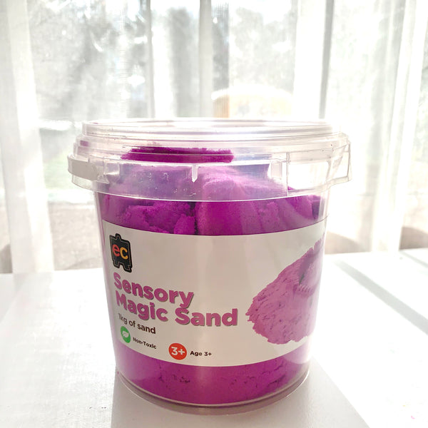 Sensory Magic Sand - 1kg Purple EdColours Rata and Roo