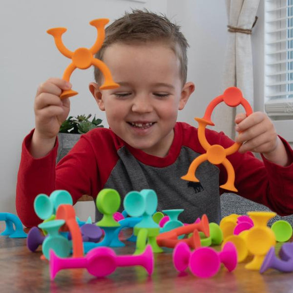 Squigz 2.0 - 36pieces Fat Brain Toys Rata and Roo