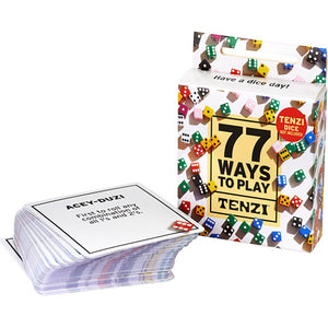 TENZI - 77 Ways to Play Card deck TENZI Rata and Roo