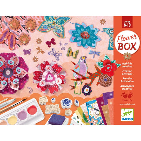 The Flower Garden Multi Craft Box Djeco Rata and Roo