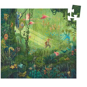 The Jungle 54pc Silhouette Puzzle Djeco Rata and Roo