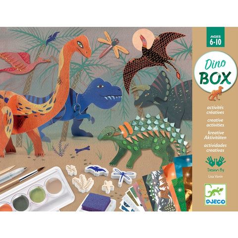 The World of Dinosaurs Multi Craft Box Djeco Rata and Roo