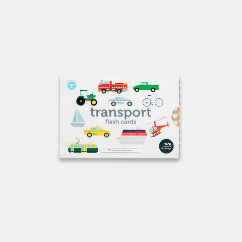 Transport Flash Cards Two Little Ducklings Rata and Roo