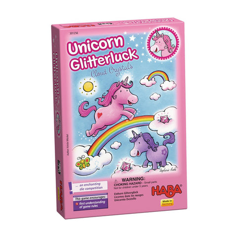 Unicorn Glitterluck Cloud Crystals Haba Rata and Roo