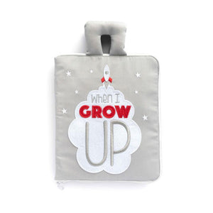 When I Grow Up Fabric Quiet Book Curious Columbus Rata and Roo