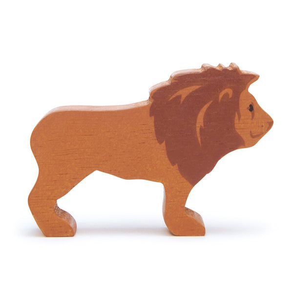 Wooden Safari Animal - Lion Tenderleaf Toys Rata and Roo