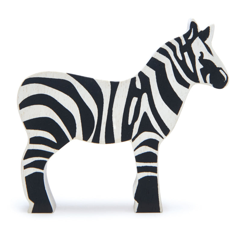 Wooden Safari Animal - Zebra Tenderleaf Toys Rata and Roo