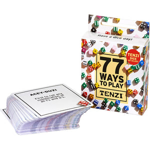 TENZI - 77 Ways to Play (Card deck)