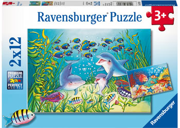Ravensburger - On the Seabed 2x12 Piece