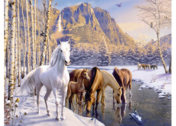 Ravensburger - Winter Horses Puzzle 200 Piece