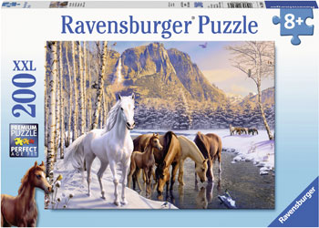 Ravensburger - Winter Horses Puzzle 200 Piece