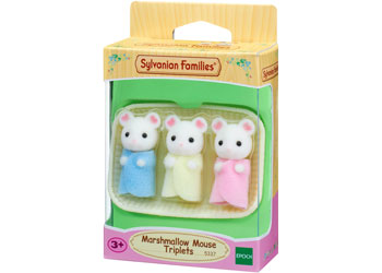 Sylvanian Families - Marshmallow Mouse Triplets