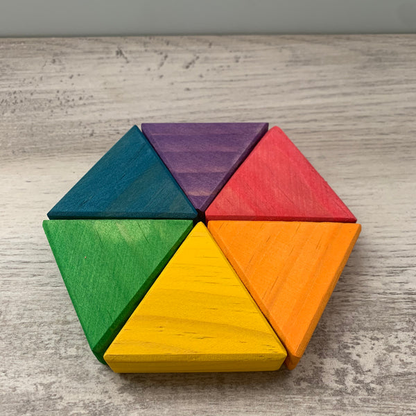 Rainbow Hex-Triangles