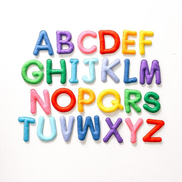 ABC Sensory Learning Felt Letters & Flashcards (Uppercase)